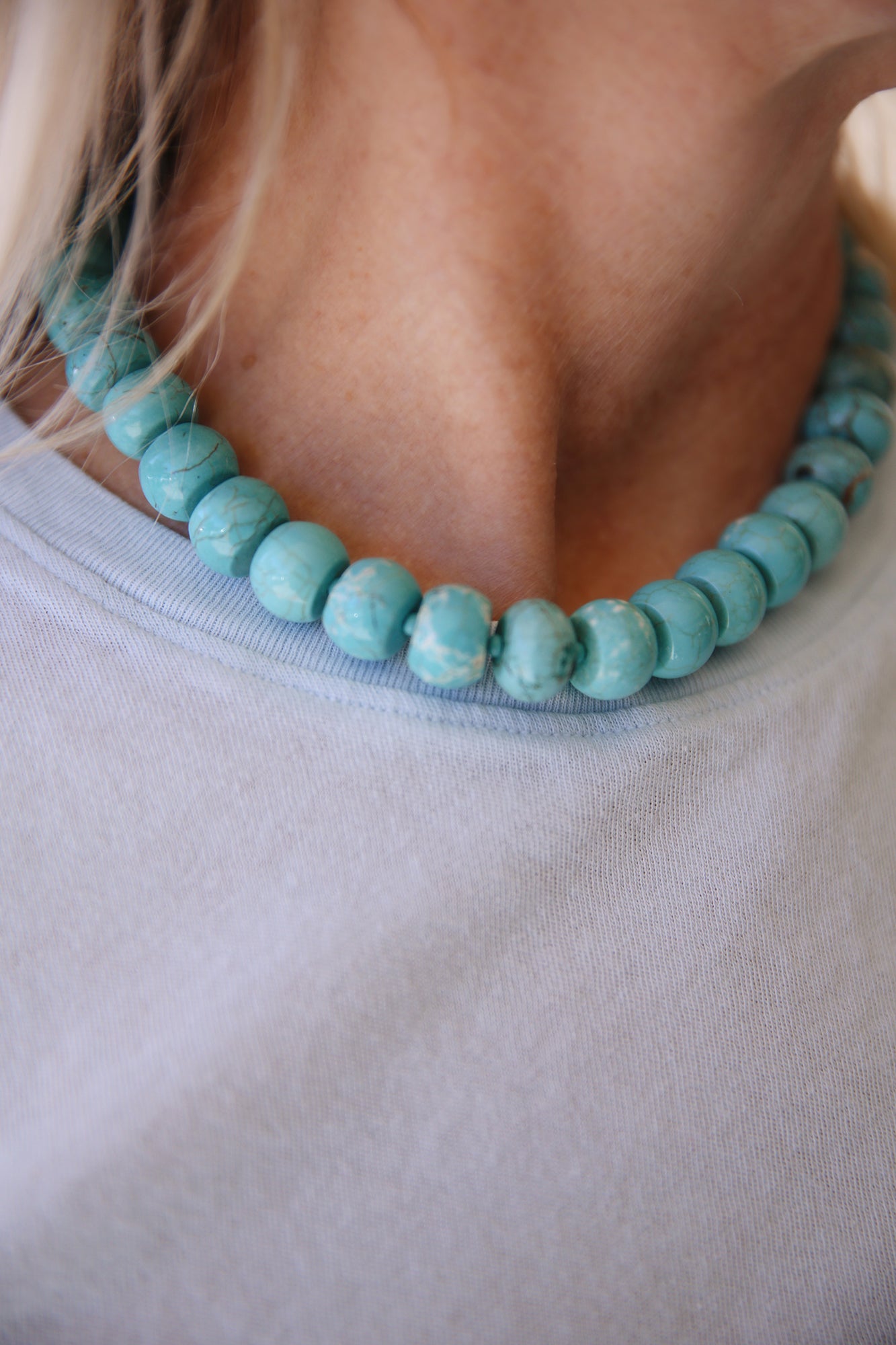 Turqina Necklace Turquoise