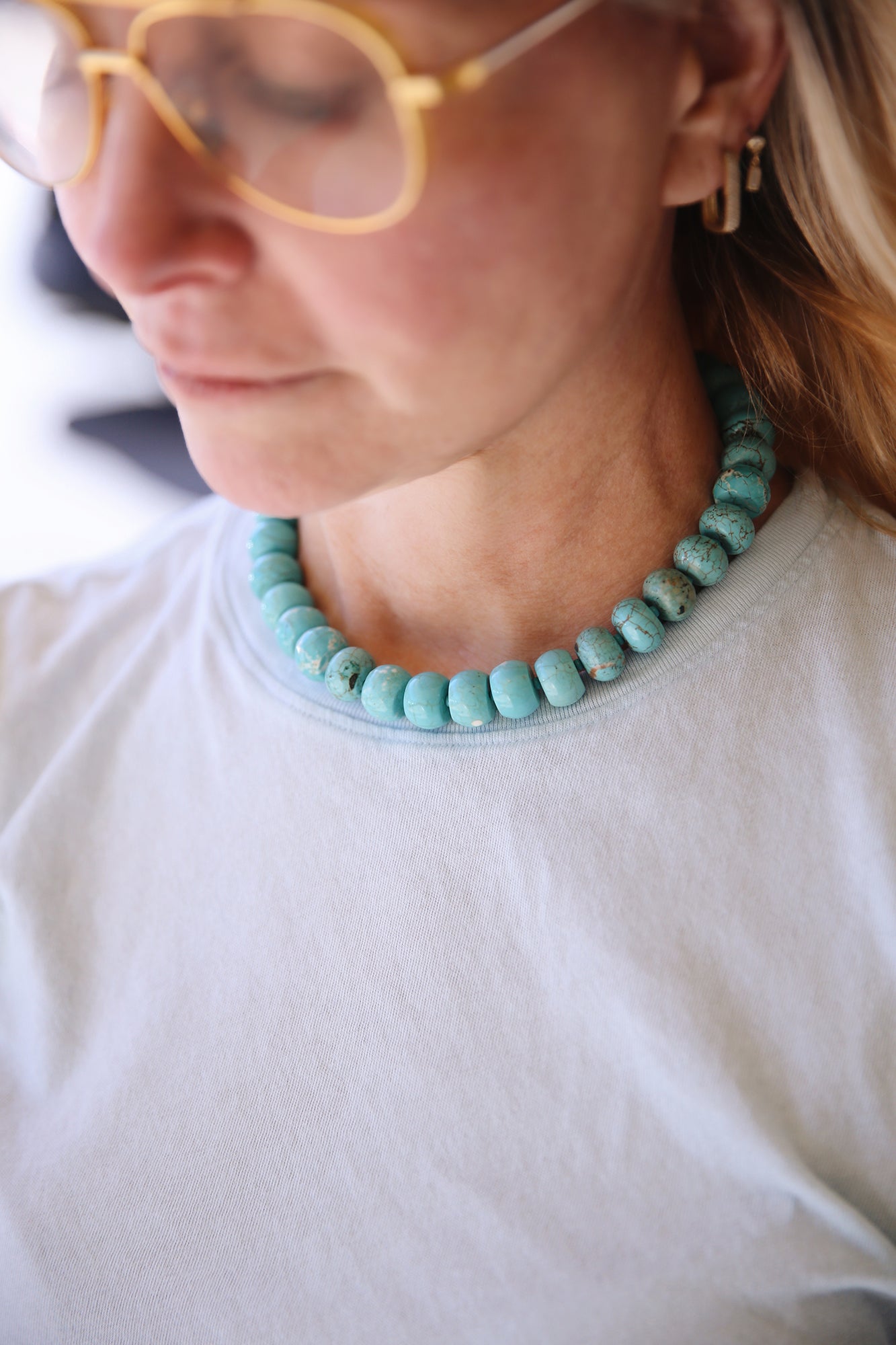Turqina Necklace Turquoise