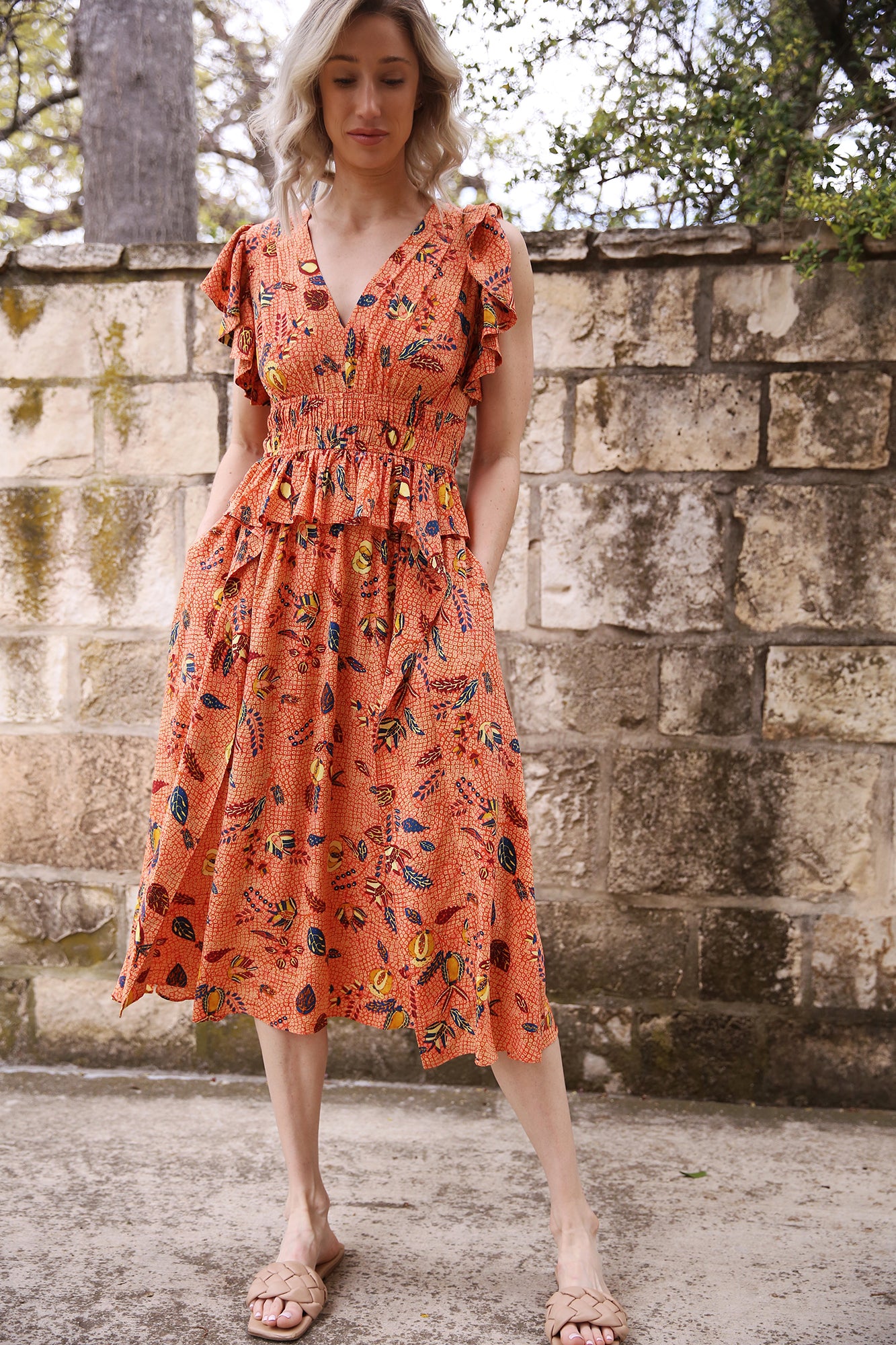 Brielle Dress Cherry Blossom