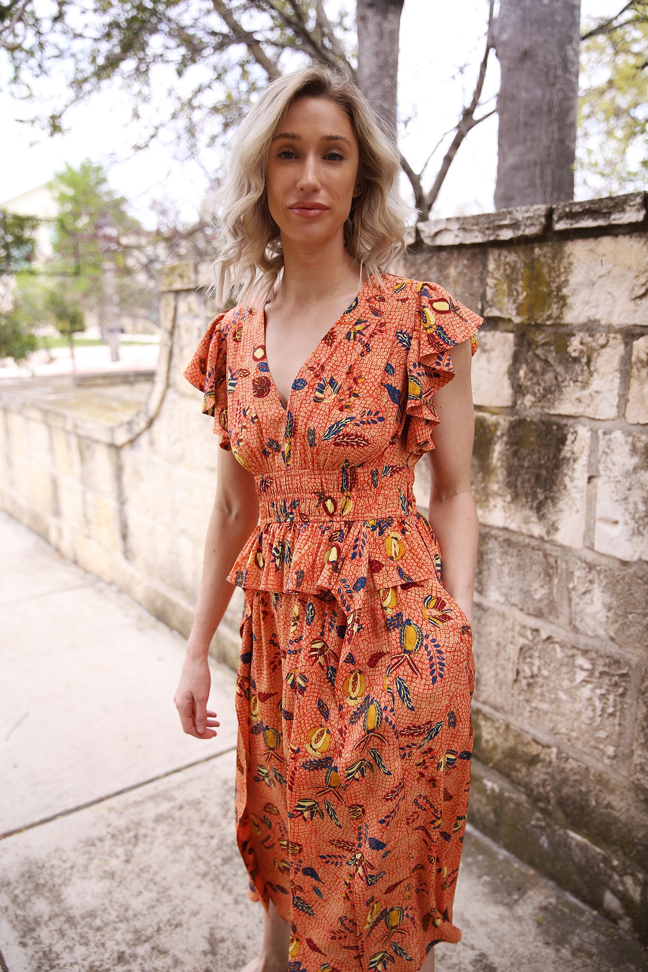 Brielle Dress Cherry Blossom