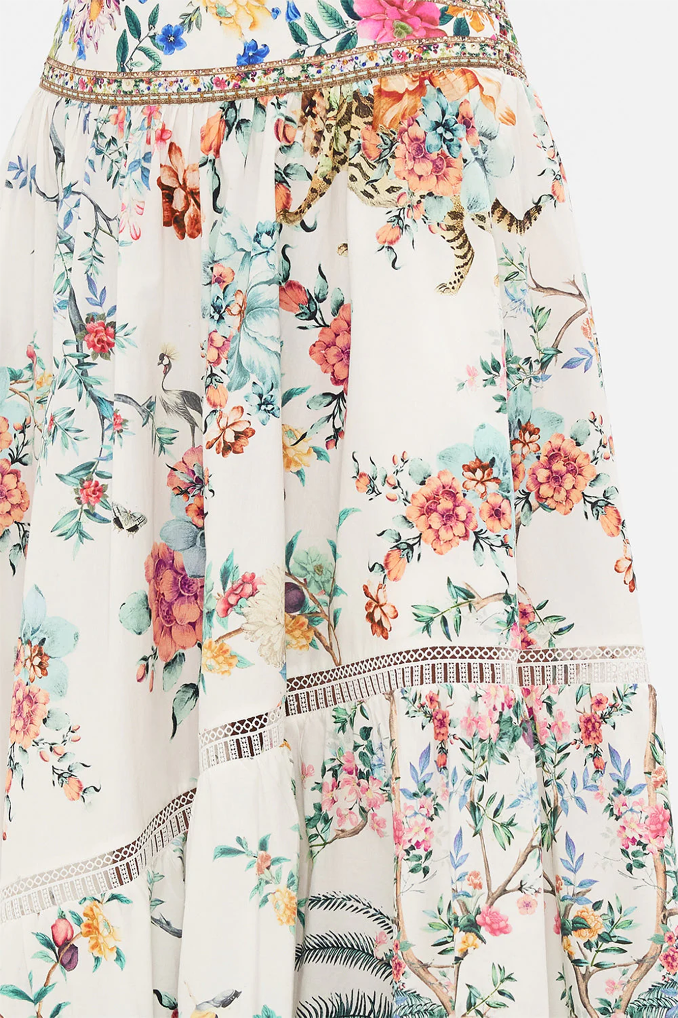 Skirt With Shaped Seam