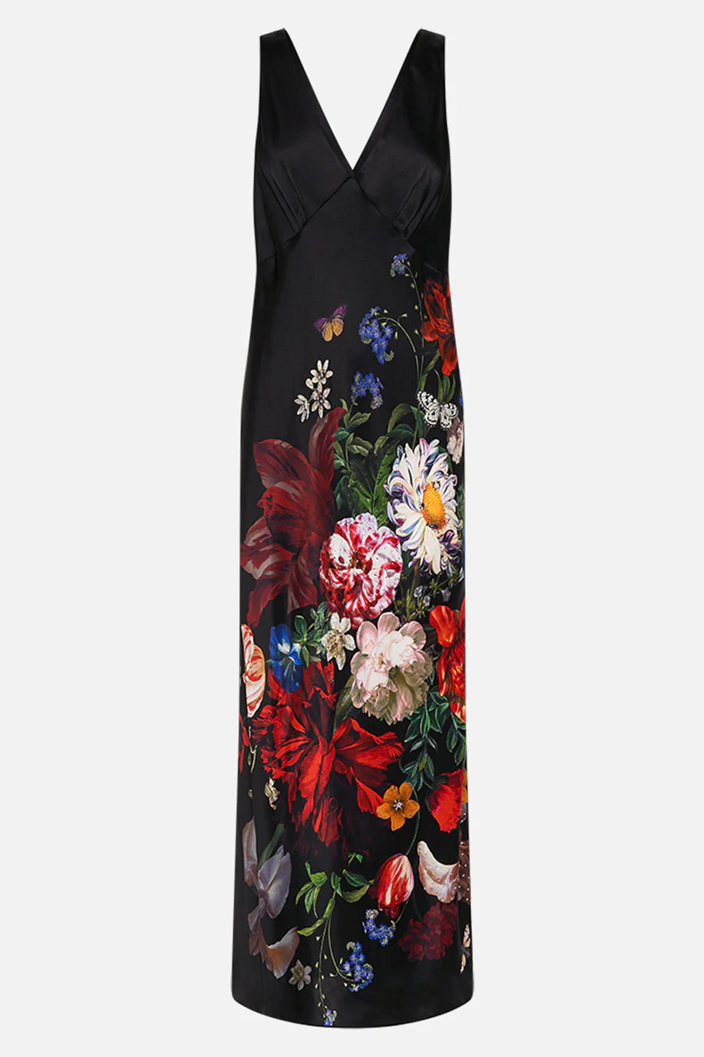 V-Neck Slip Dress A Still Life