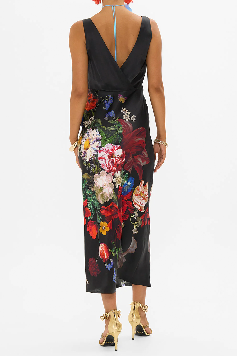 V-Neck Slip Dress A Still Life