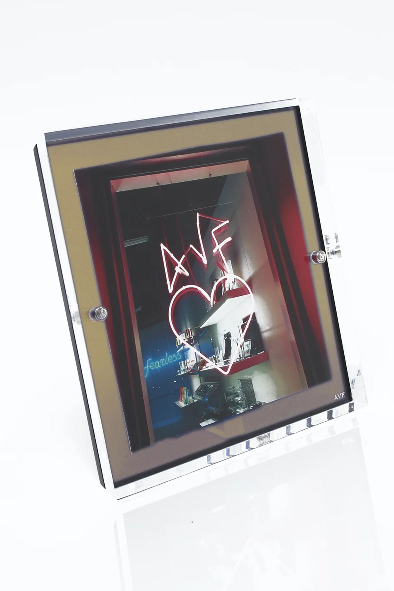 AVF Voltage Square Snap Frame 5x5, Bronze