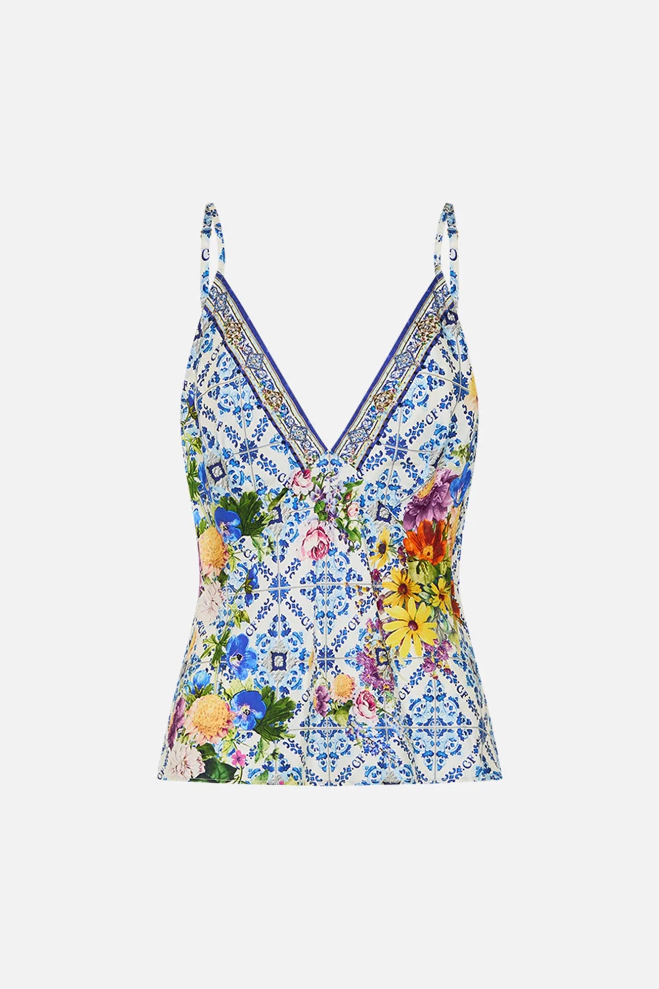 V Neck Cami Wall To Wal Wonders