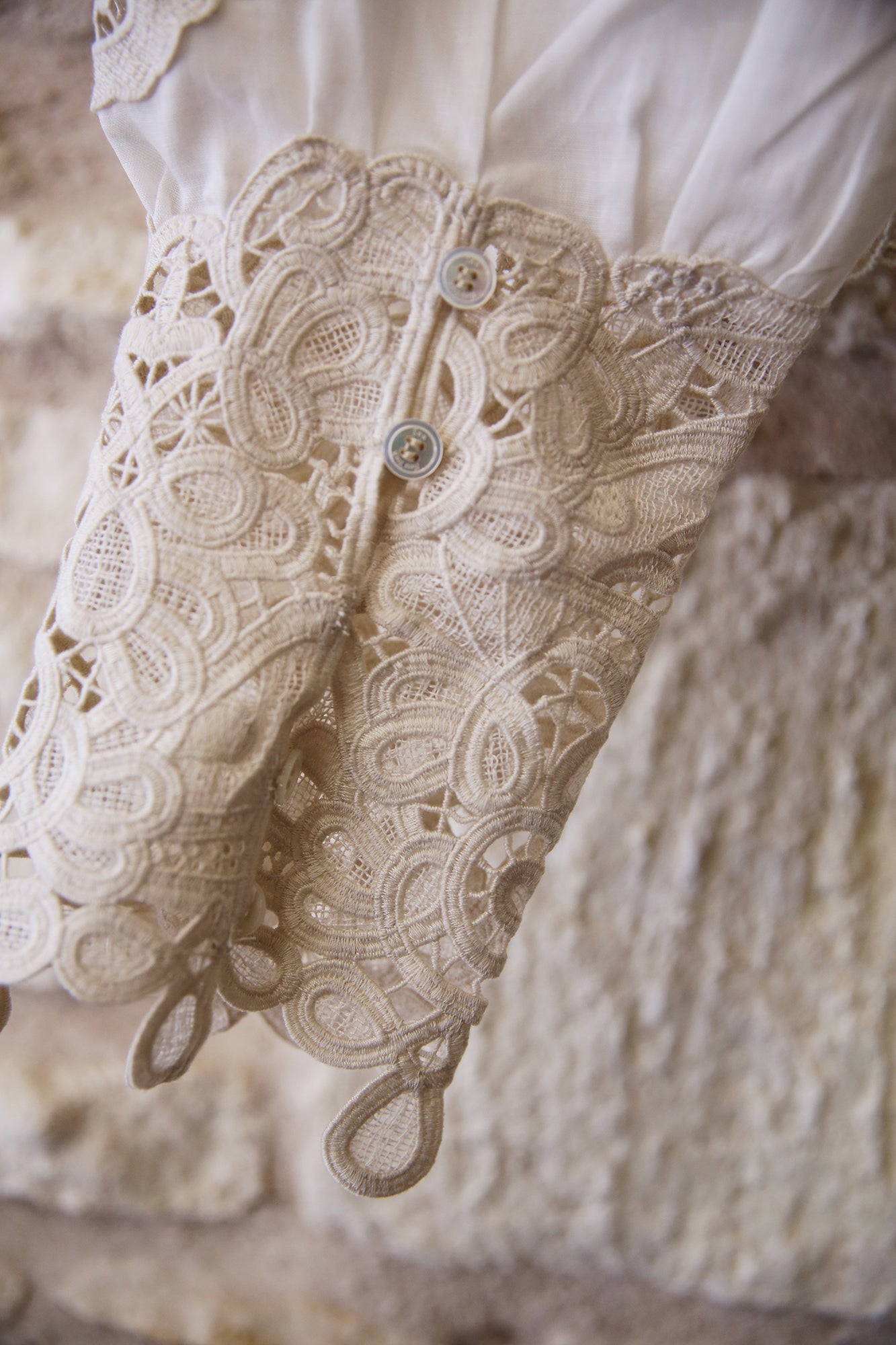 Vania Lace Combo Sweater