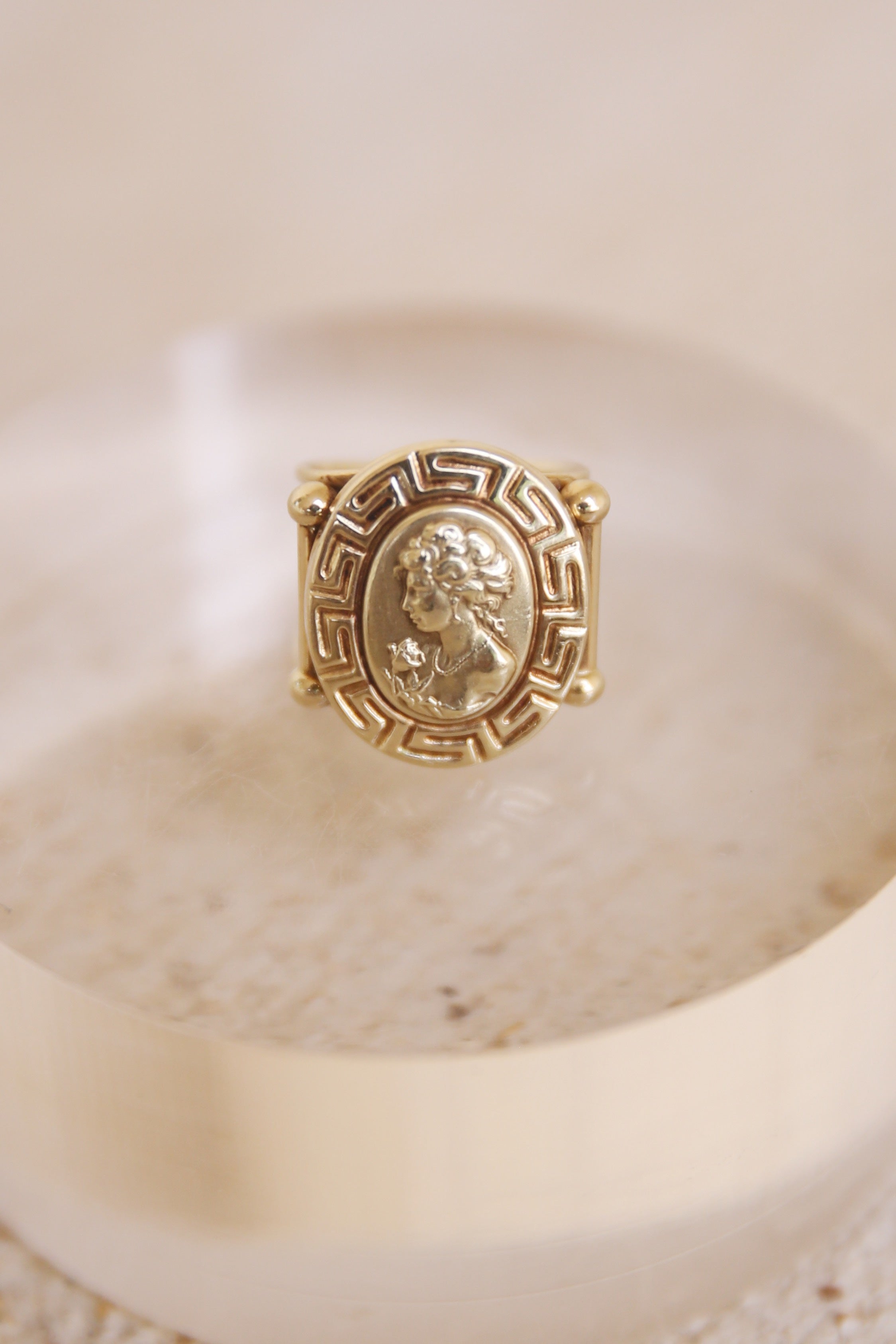 Gold Goddess Ring