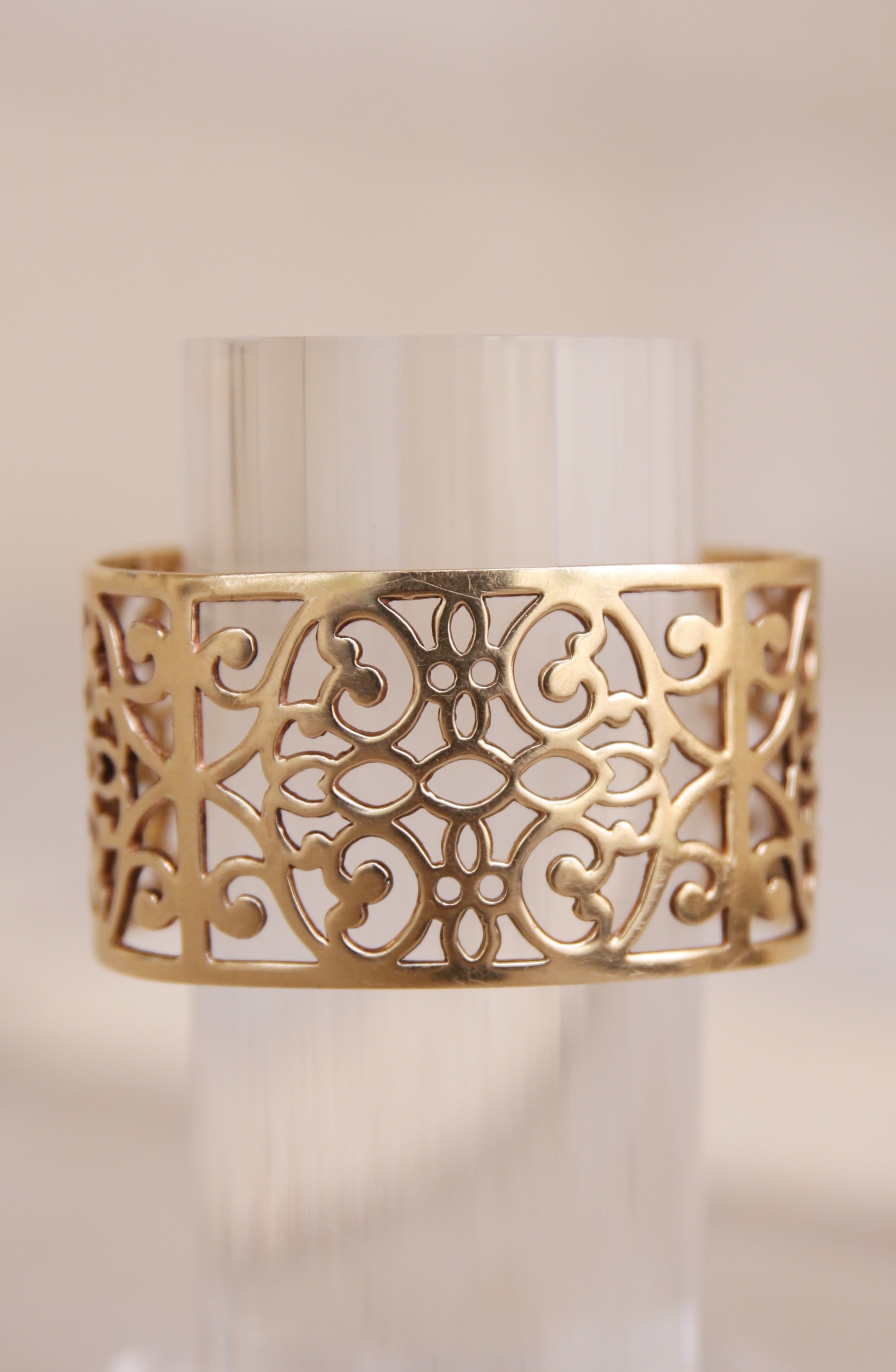 14K YG Filigree Cuff