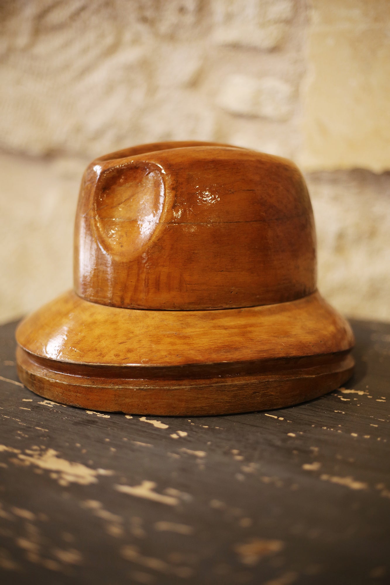 Vintage Hat Makers Model Wood