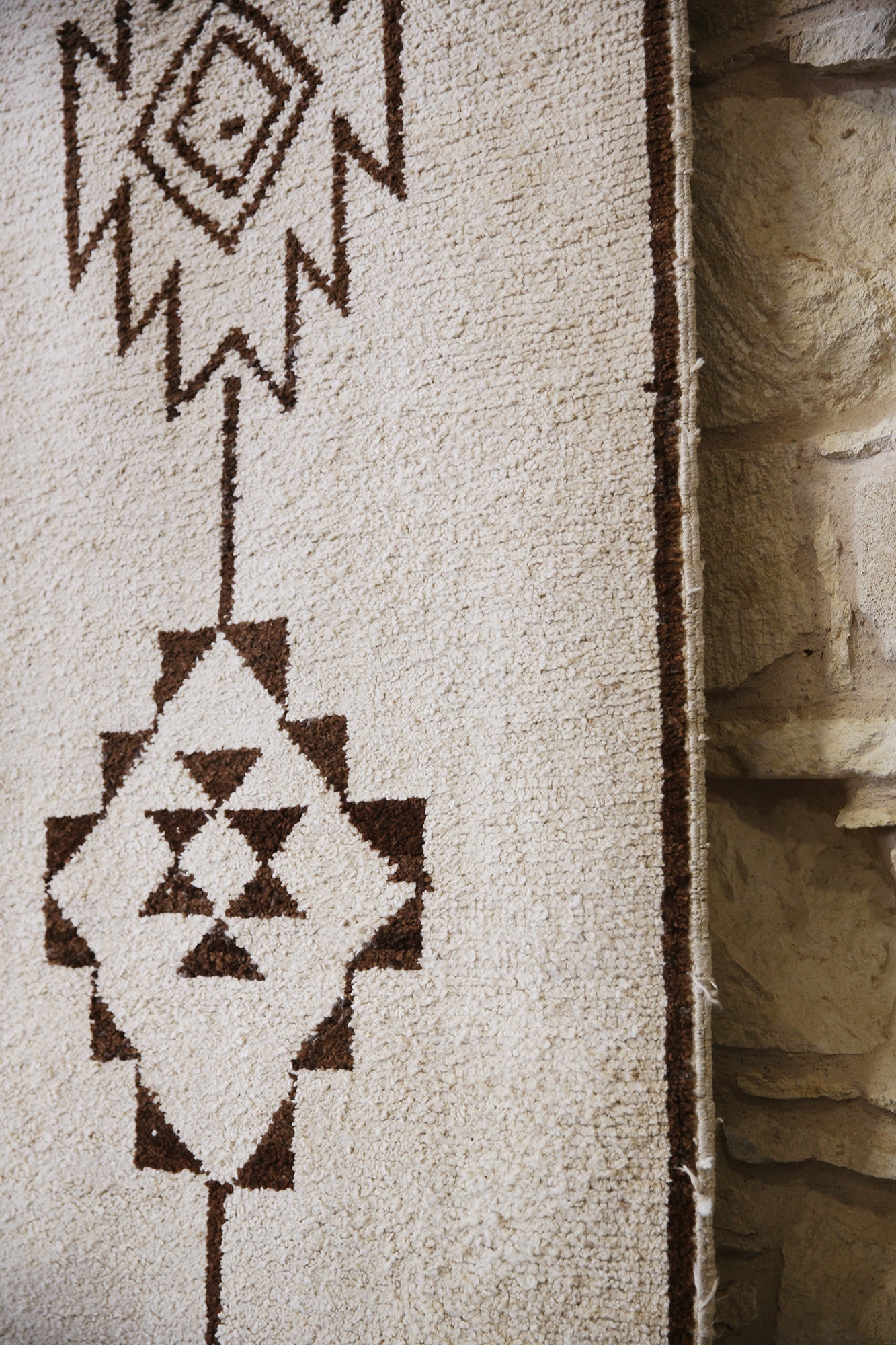 Vintage Turkish Neutral Southwestern Runner - 11'2" x 3'7"