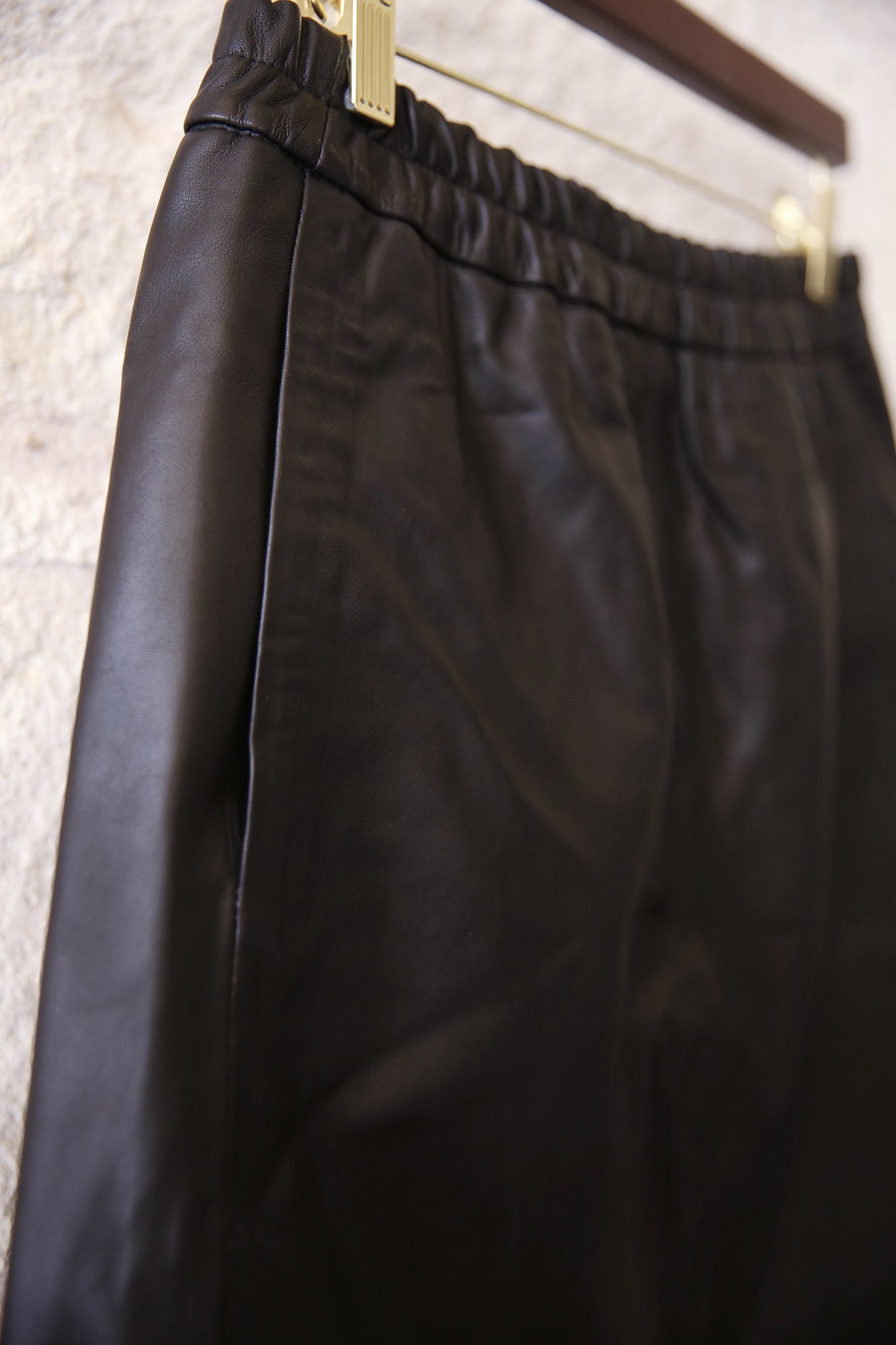 WookIW Leather Short Skirt