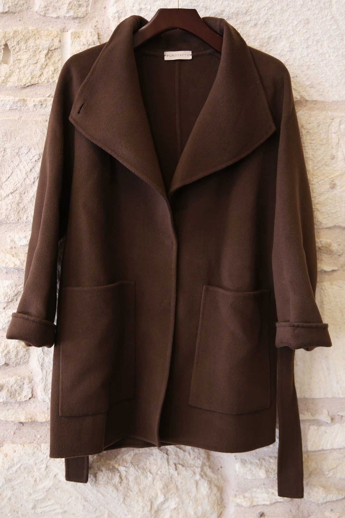 Wool And Cashmere Coat