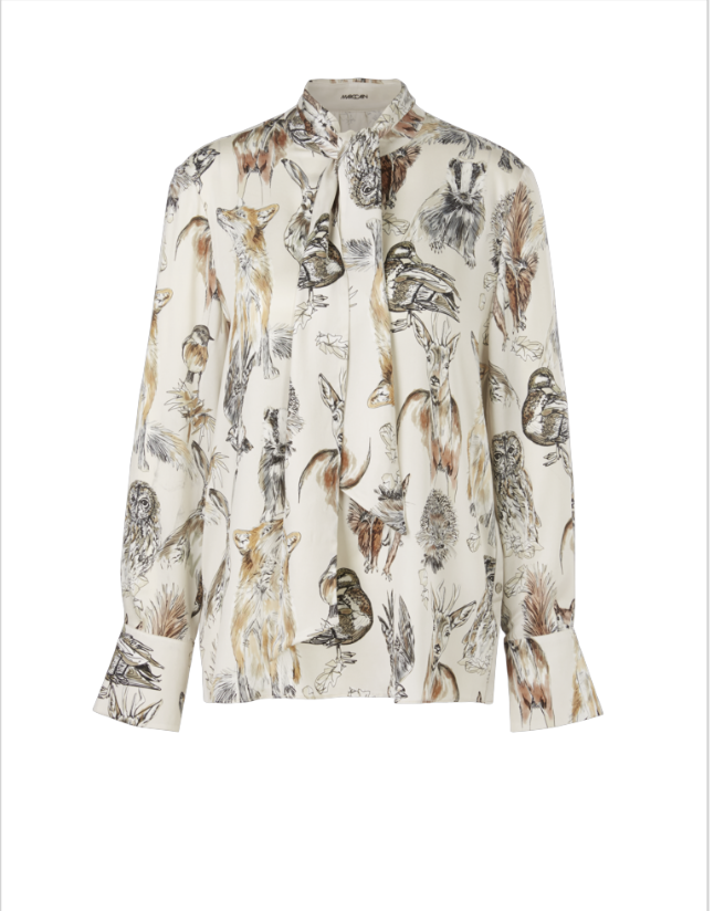 Out Of The Woods Blouse Smoke