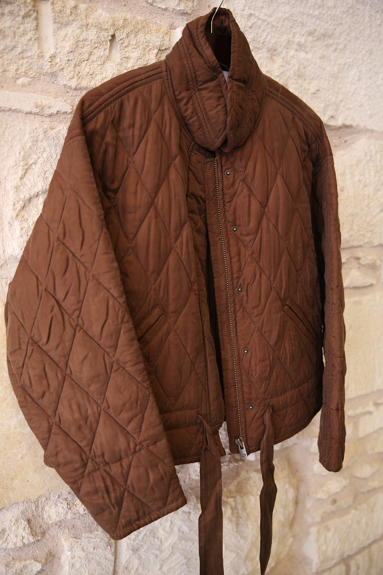 Zakiane Quilted Satin Jacket