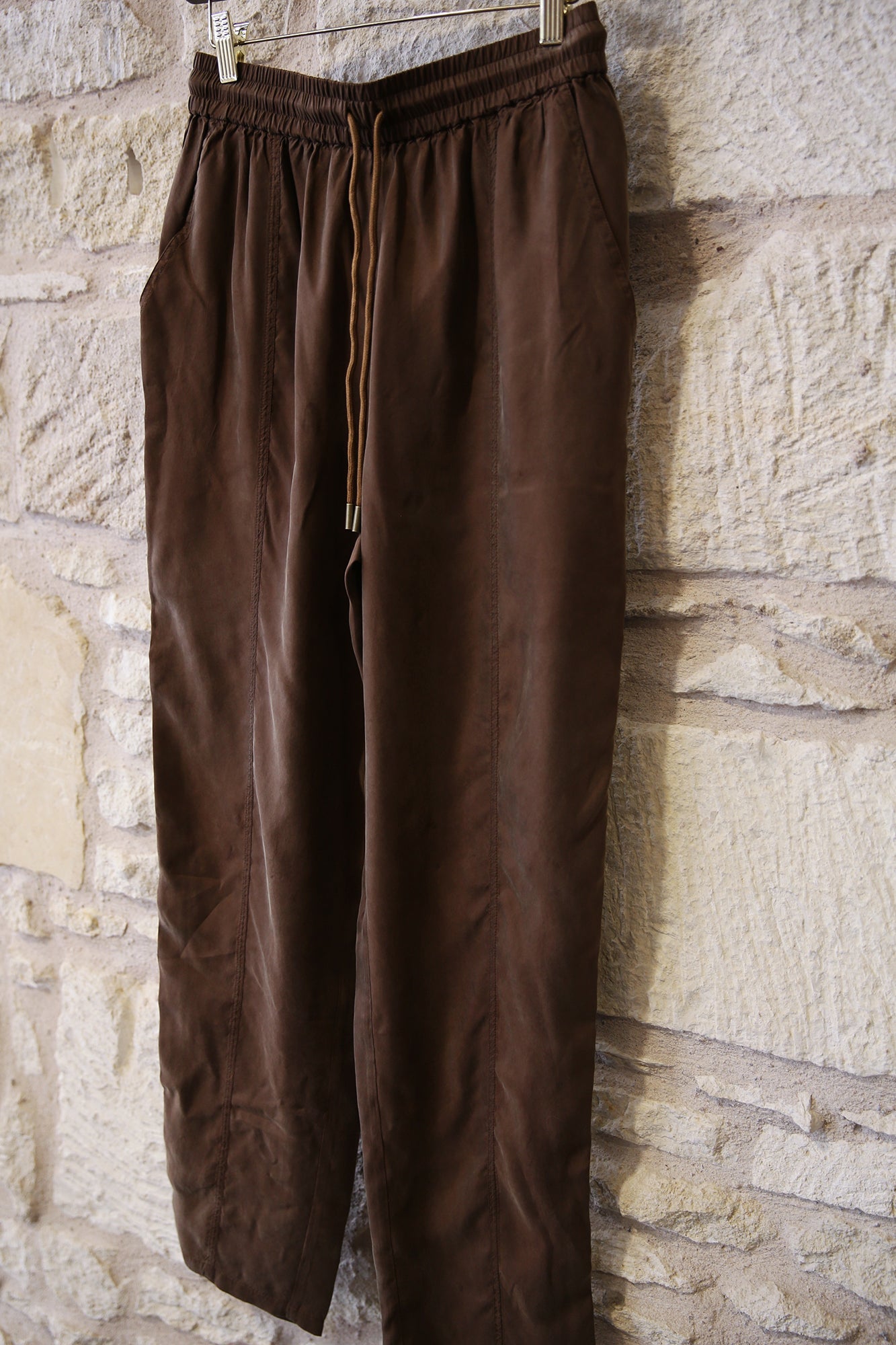 Zaylee Flowing Satin Pants