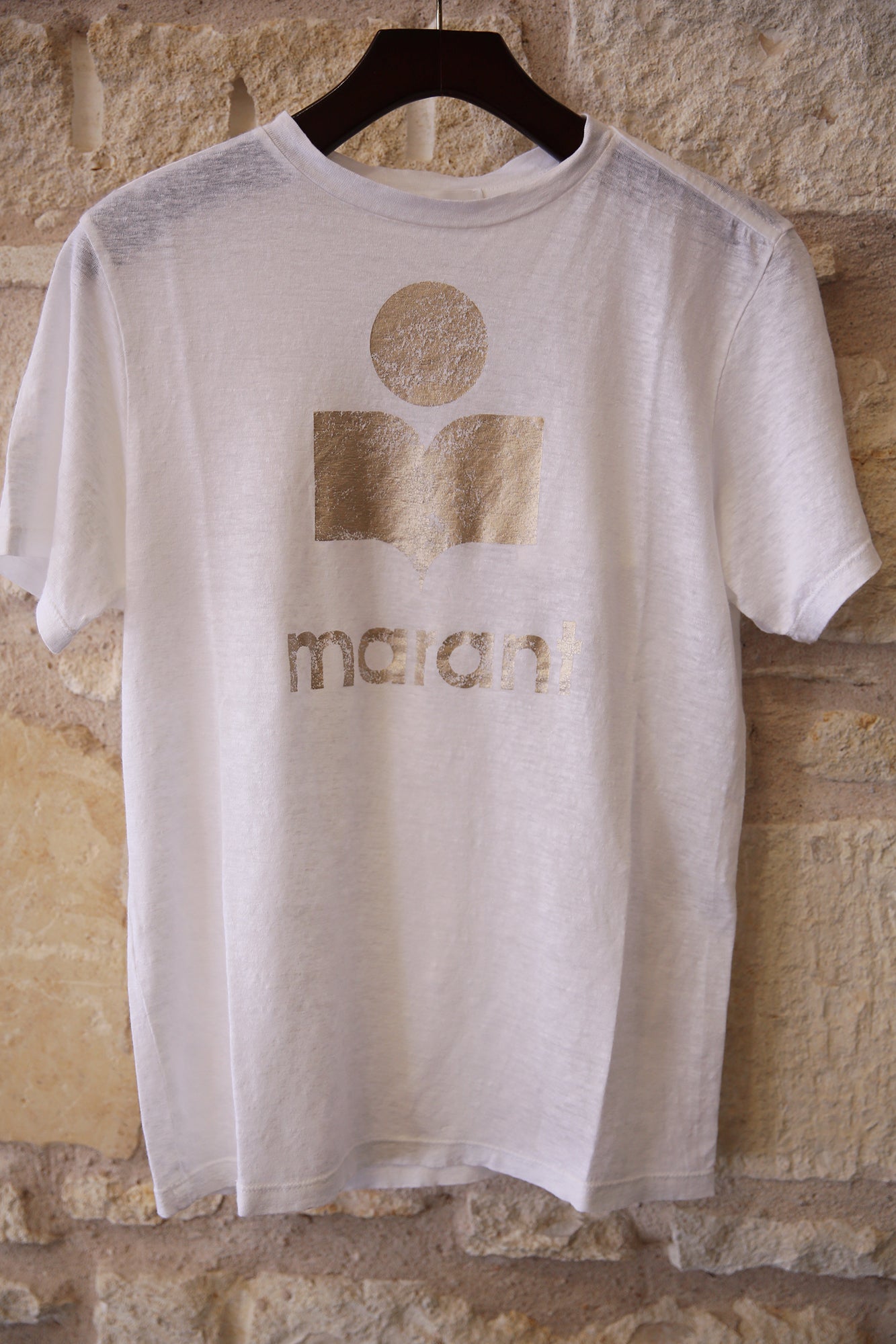 Zewel Linen T-Shirt With Logo
