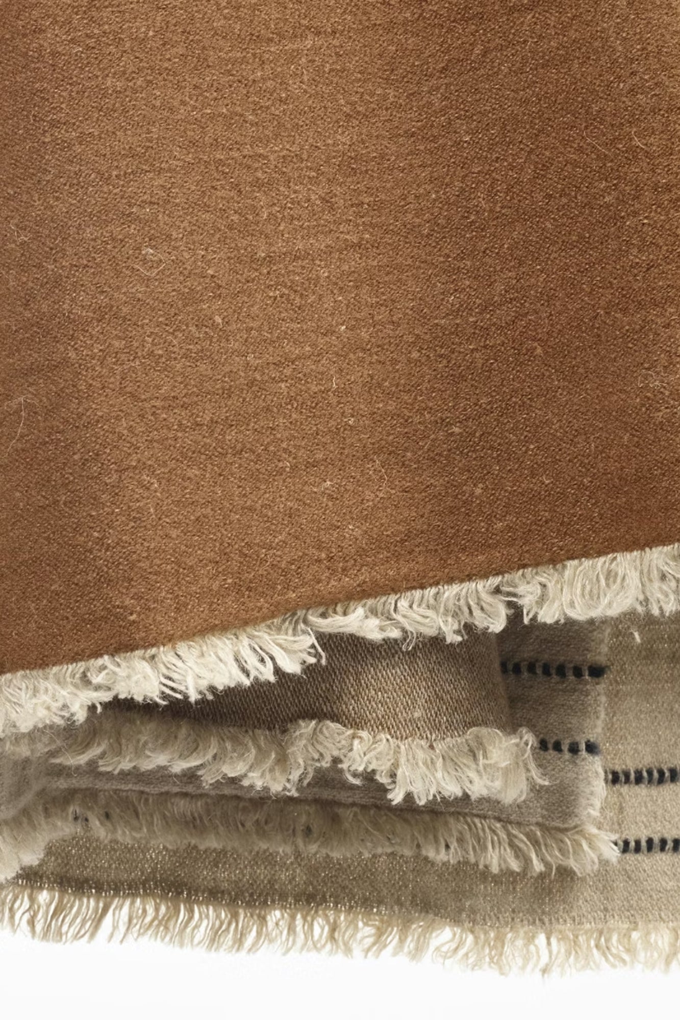 Foundry Throw - Beeswax Stripe 53.1x86.6"