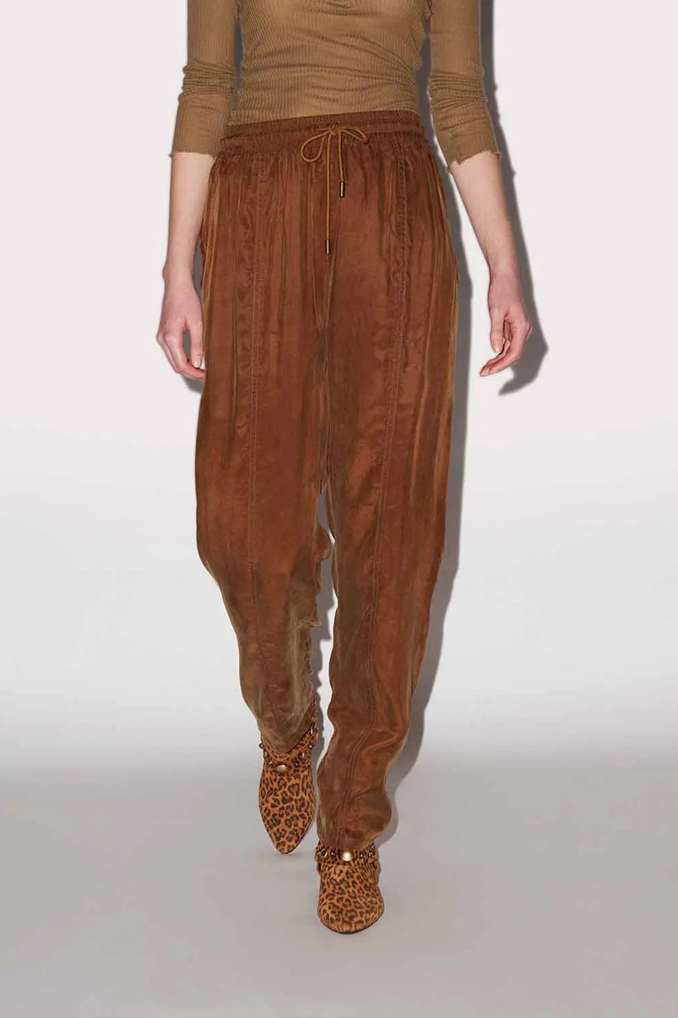 Zaylee Flowing Satin Pants