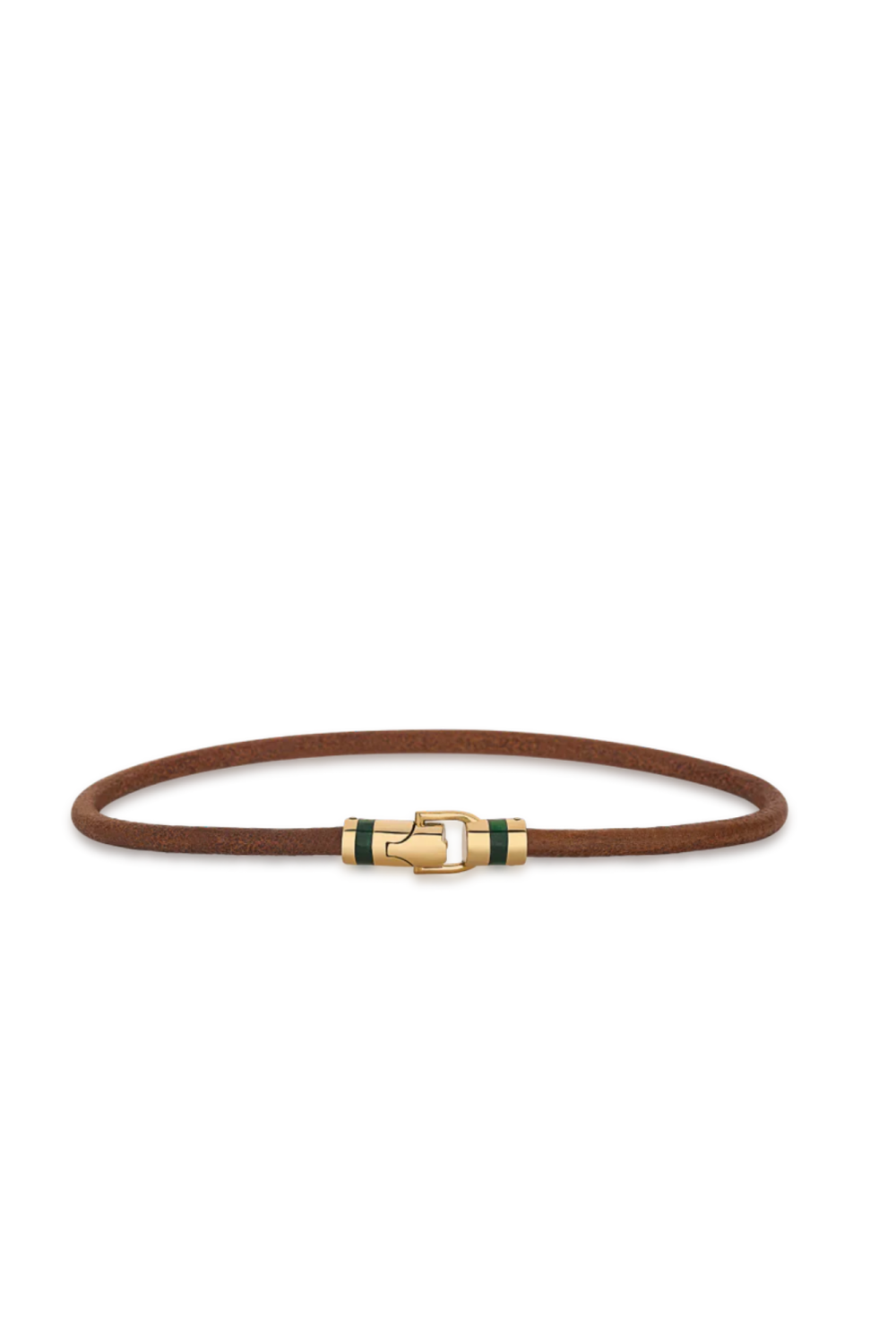 16:40 Natural Leather Bracelet