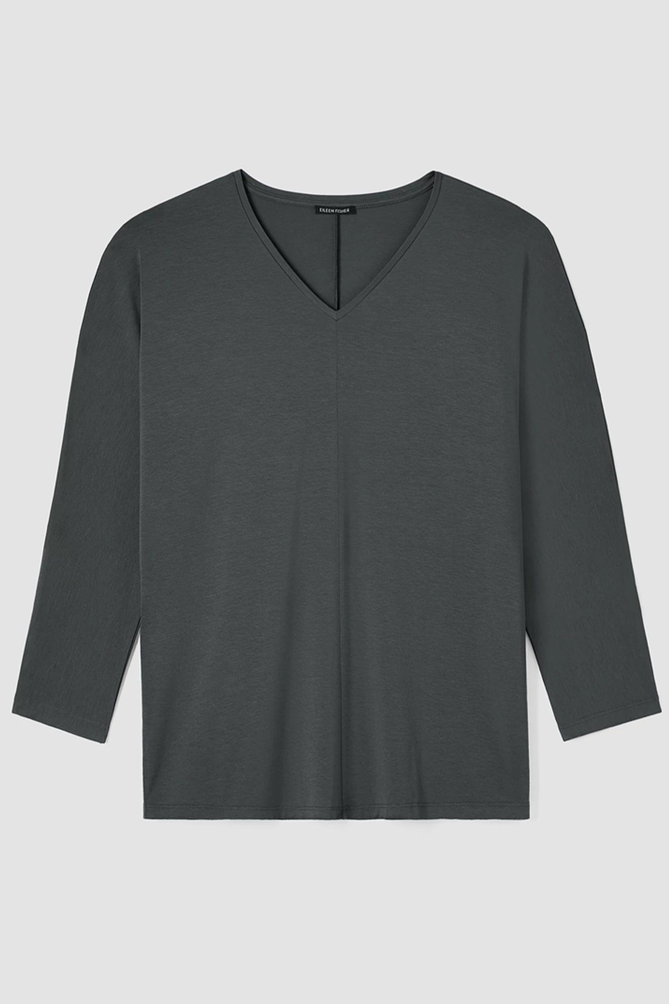 V-Neck Dolman 3/4 Sleeve Top-GRVE